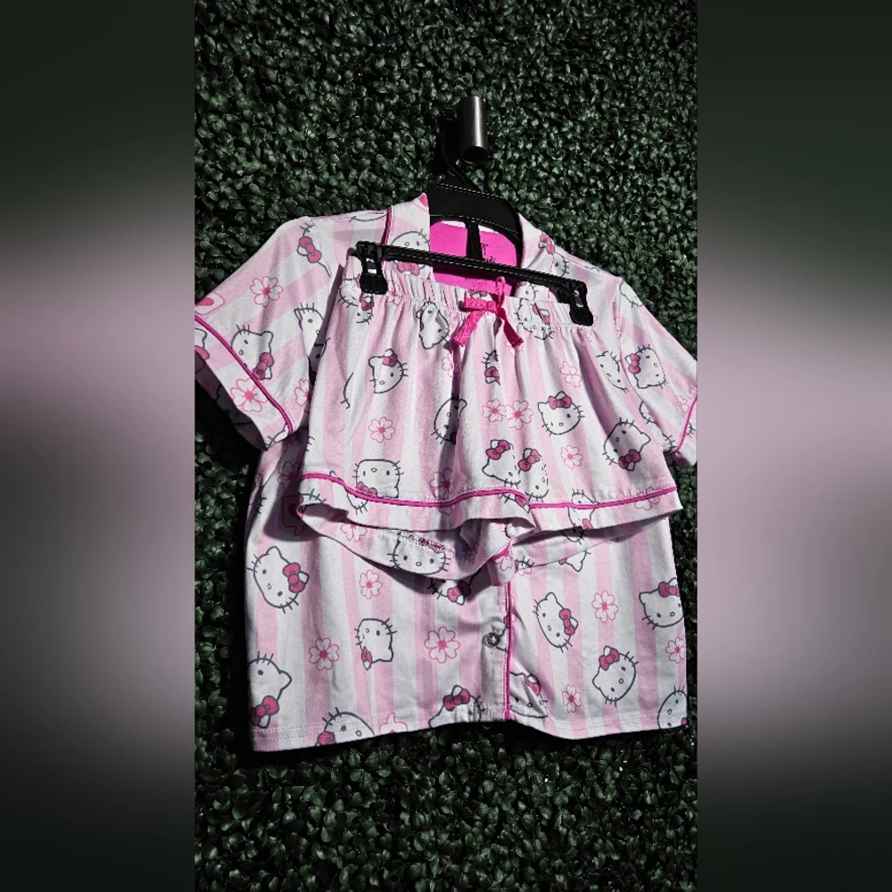 Pink Kids Pajamas with Cute Character Print